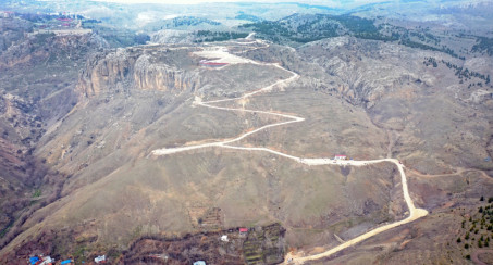 Tarihi Harput- Hüseynik Yolu'nda Çalışmaların Yüzde 85'i Tamamlandı