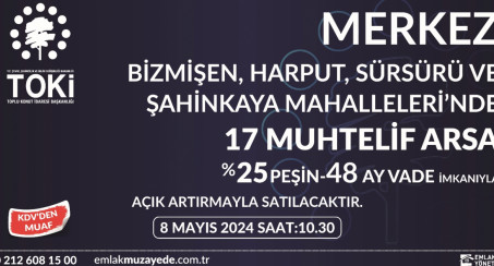 TOKİ Arsa Satışı İhale İlanı