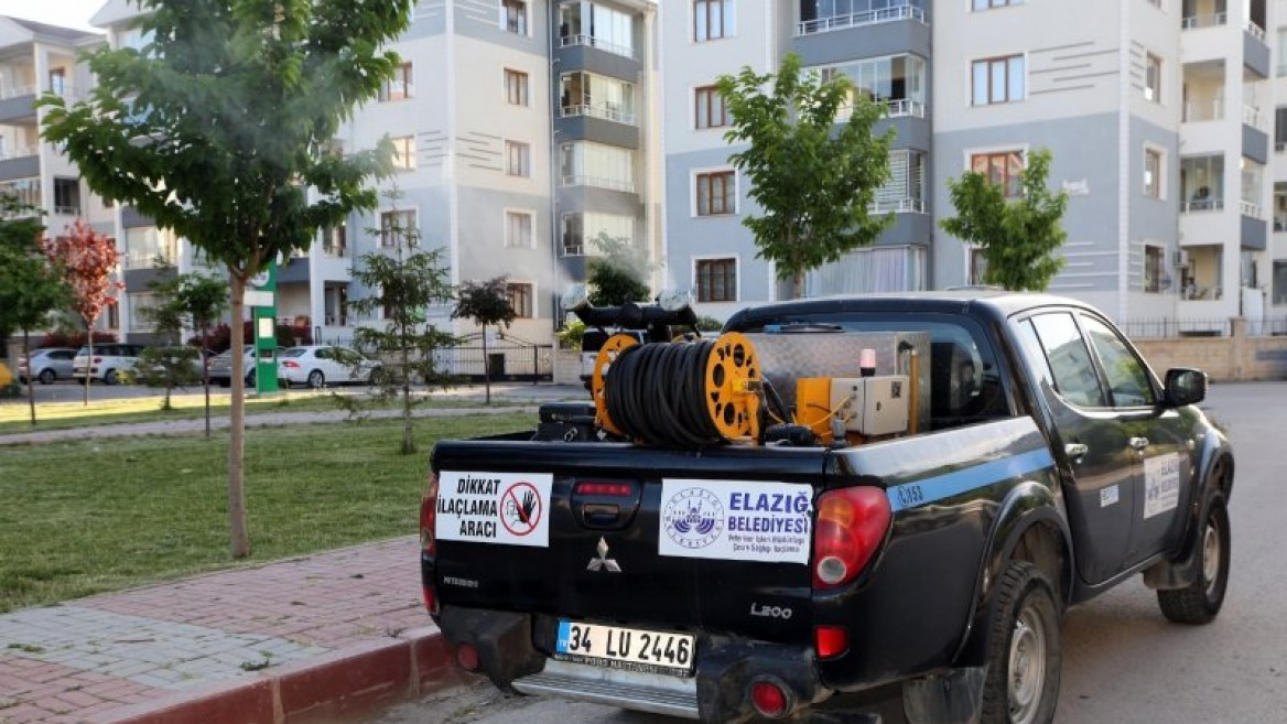İLAÇLAMA ÇALIŞMALARI SÜRÜYOR