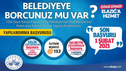 Yapılandırma Süresinde Son Gün 1 Şubat