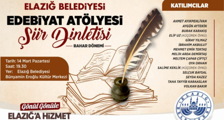Yazarlık Atölyesi Katılımcılarından Şiir Dinletisi
