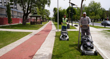 YEŞİL ALANLARDA BAHAR TEMİZLİĞİ