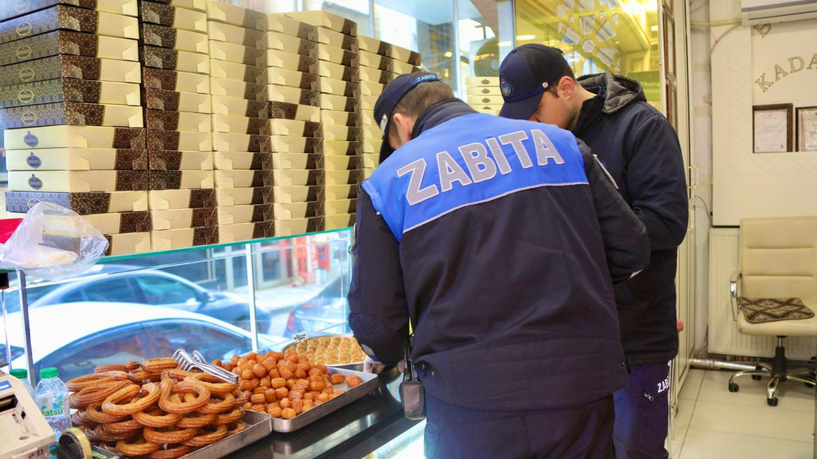 Zabıtadan Yeni Yıl Öncesi Sıkı Denetim