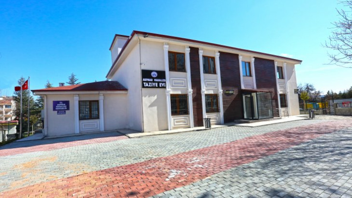 Akpınar Mahallesi Muhtarlık ve Taziye Evi Projesi