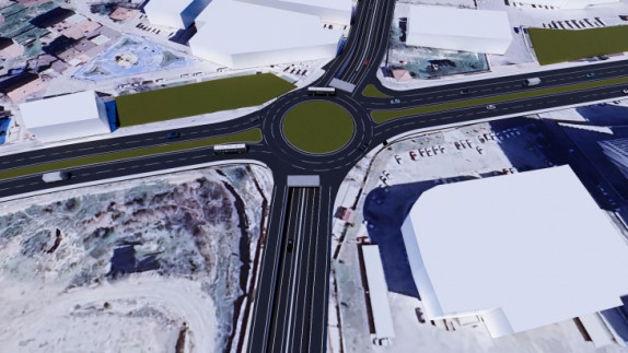 Eski Sebze Hali Battı-Çıktı Kavşak Projesi