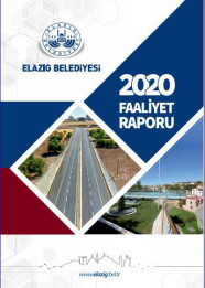 Elazığ Belediyesi 2020 Mali Yılı Faaliyet Raporu