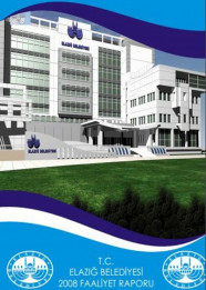 Elazığ Belediyesi 2008 Mali Yılı Faaliyet Raporu