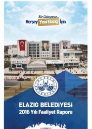 Elazığ Belediyesi 2016 Mali Yılı Faaliyet Raporu